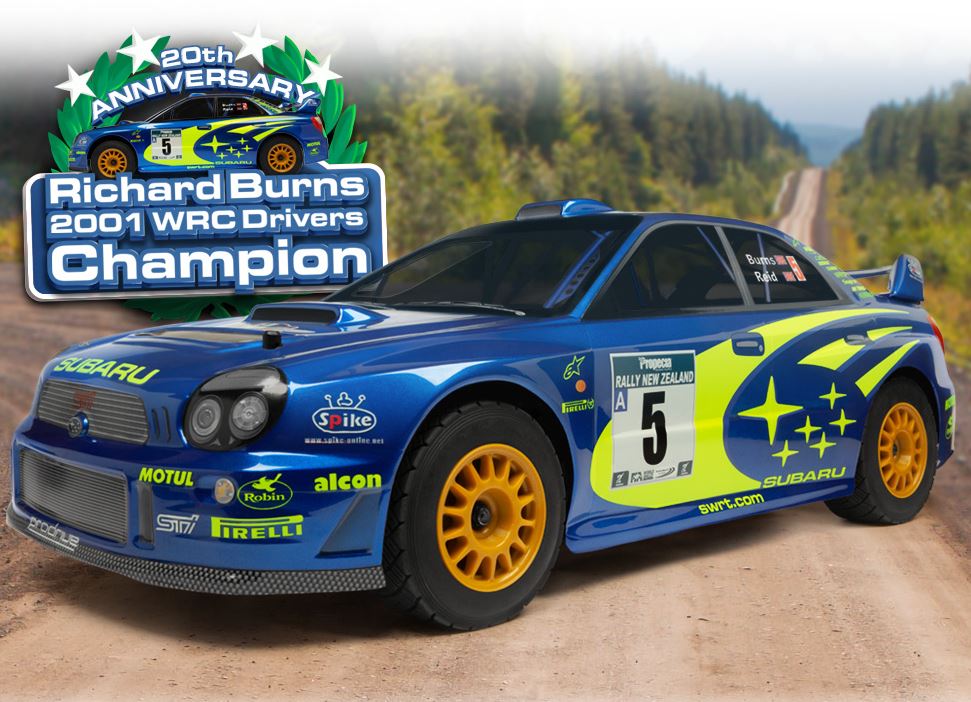 HPI WR8 NITRO 2001 WRC SUBARU IMPREZA RTR SamiRC