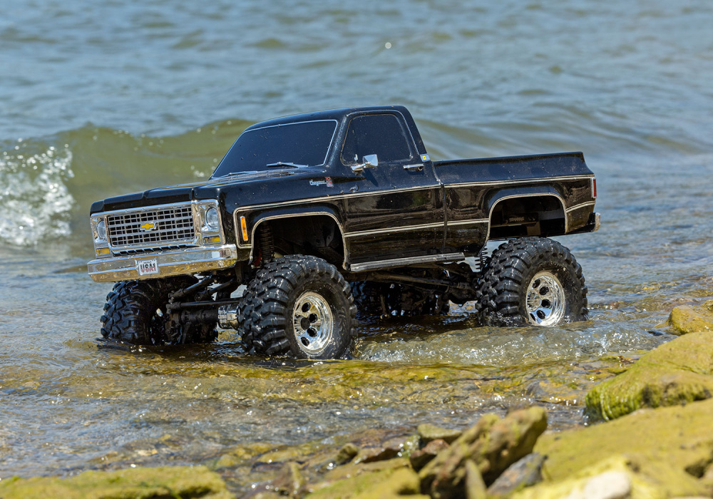 Traxxas TRX 97064 Noir RC Robot TRX-4M Chevy K10 4x4 1:18 Rtr Neuf