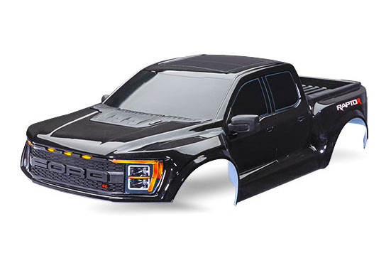 Traxxas 3623-BLK Piastre Paramotore Anteriori E Posteriori – Nero – Ricambio Originale Per Modelli Traxxas - 2