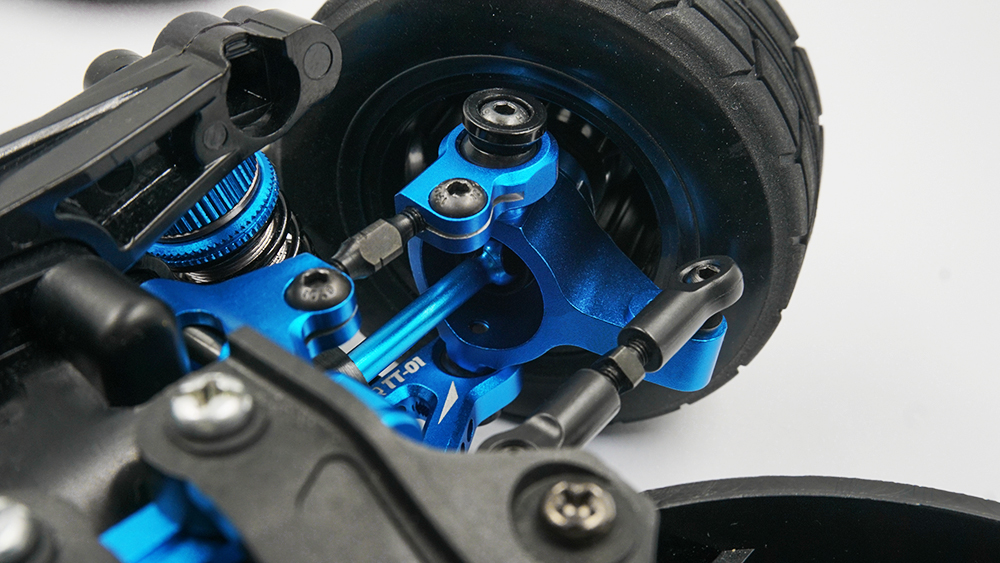 Yeah Racing Rapid Performance Conversion Kit Blue For Tamiya TT-01 TT-01E #TATT-S05BU